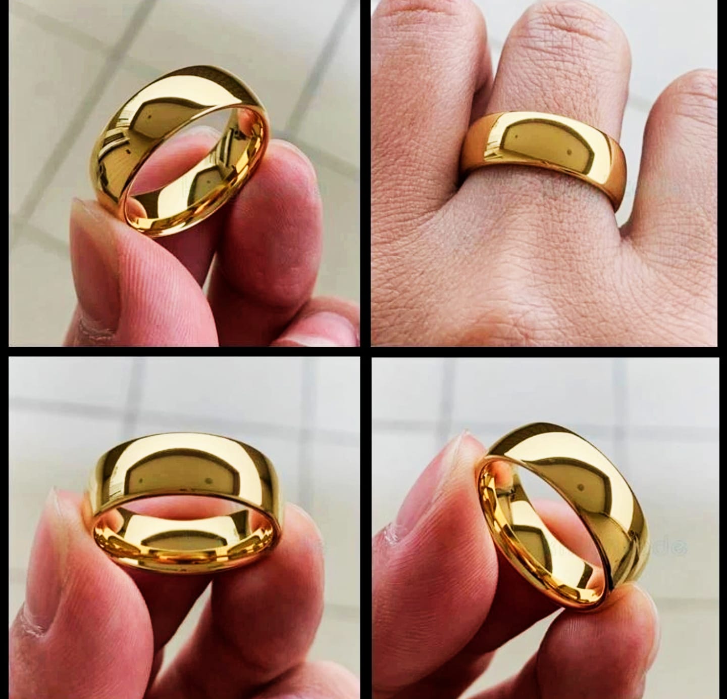 Gold Mens Ring