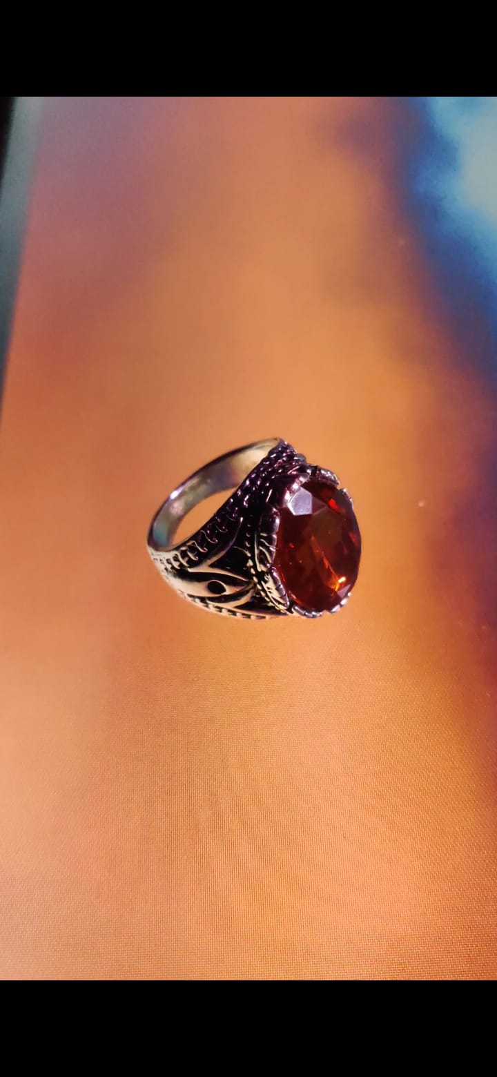 Turkish Style Men's Ring with Premium Black Box