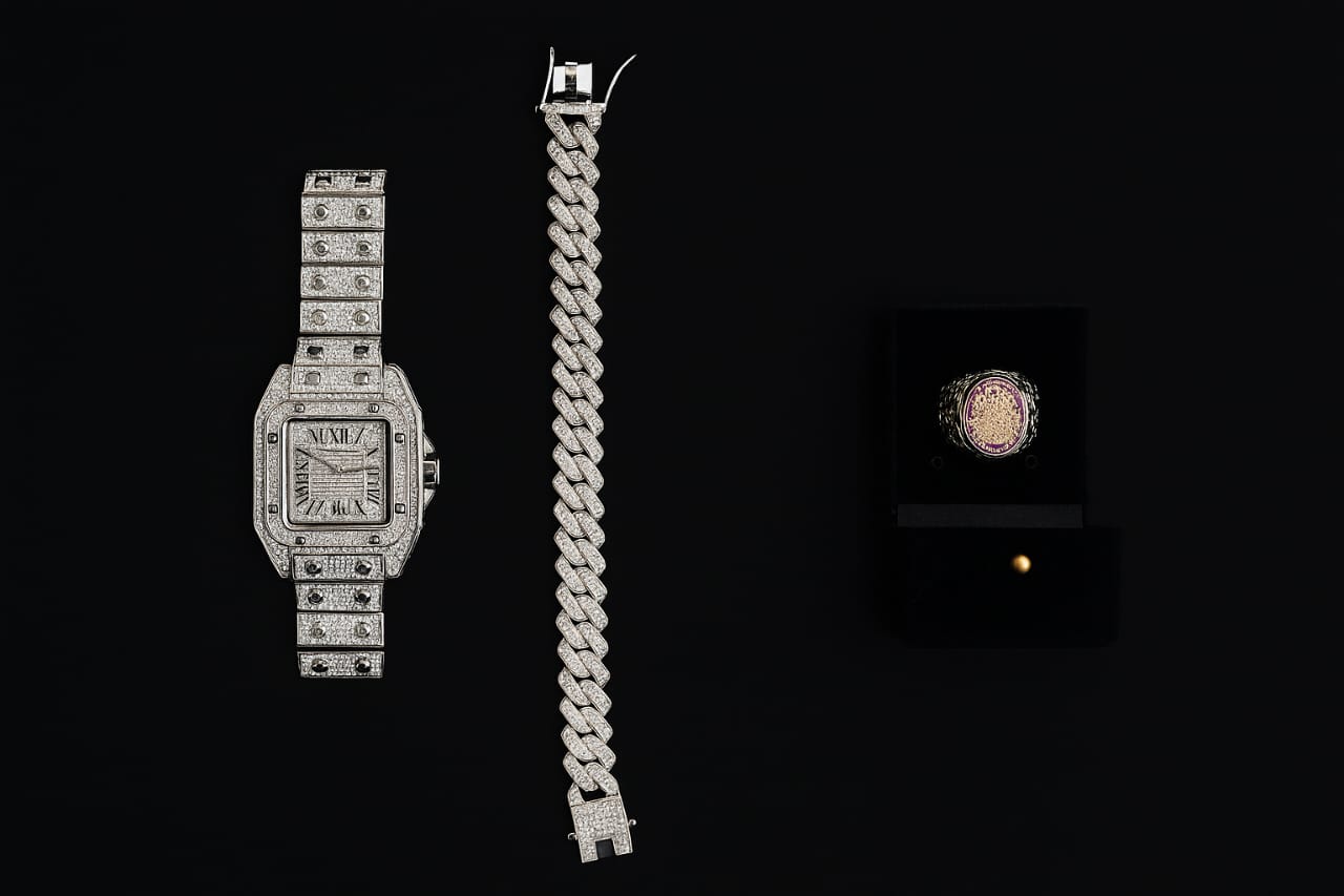 Karan Aujla Bracelet & watch & Ring