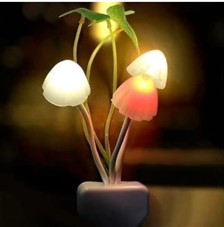 Mushroom Night LED Lamp Pack of 2